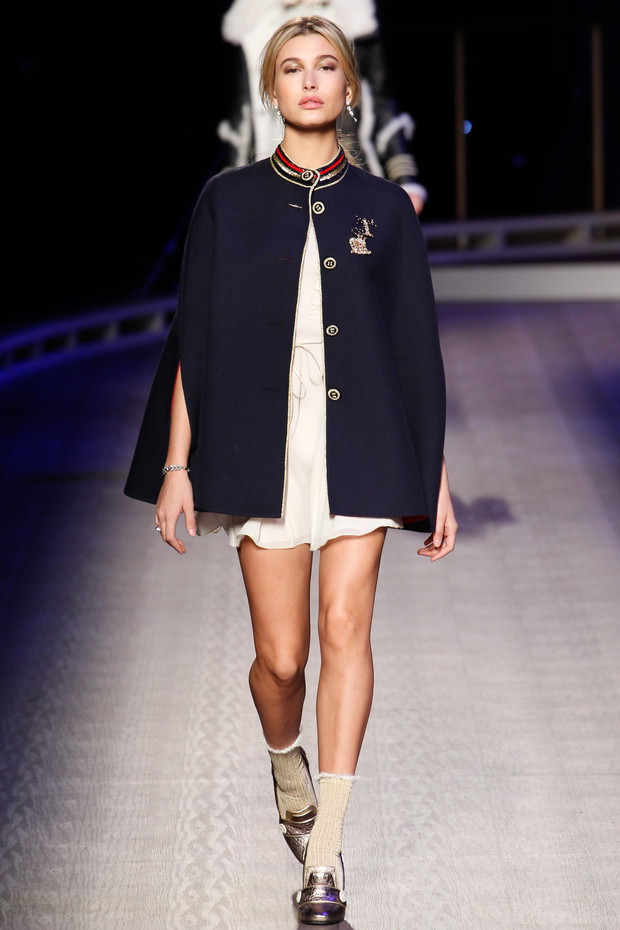 Hailey Baldwin, Tommy Hilfiger Jesień 2016