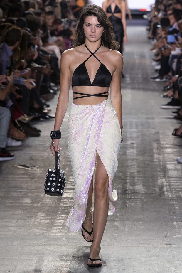 Kendall Jenner, Alexander Wang Wiosna 2017