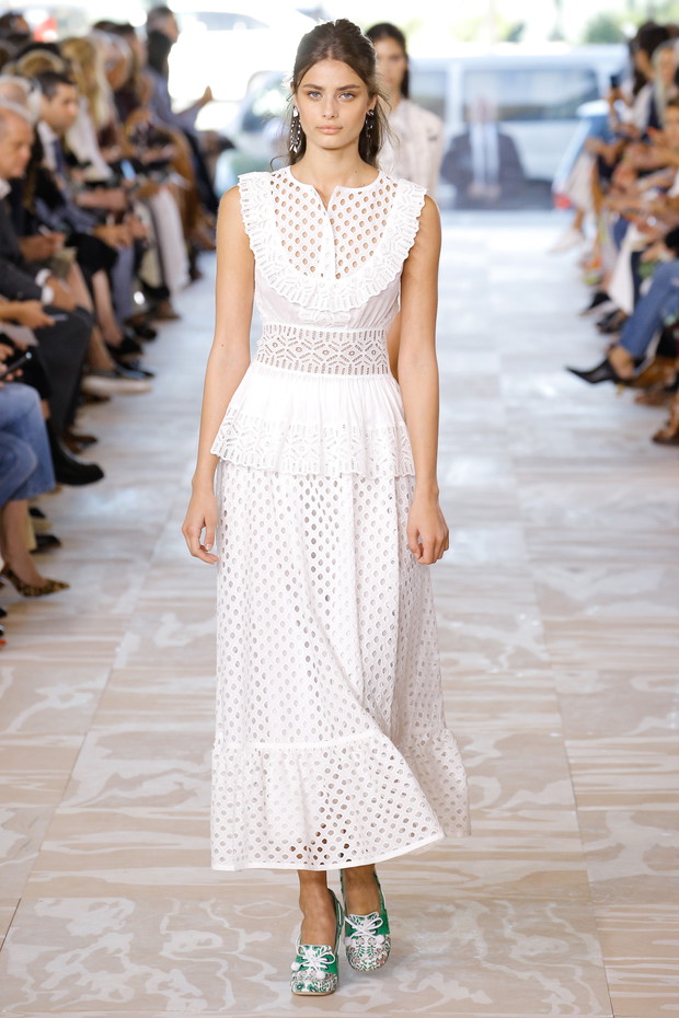 Taylor Hill, Tory Burch Wiosna 2017