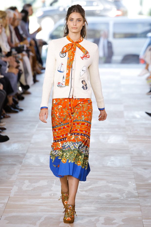 Taylor Hill, Tory Burch Wiosna 2017