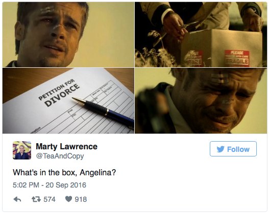 Brangelina przechodzi do historii, a internet reaguje