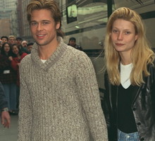 BRAD PITT AND GWYNETH PALTROW IN NEW YORK
