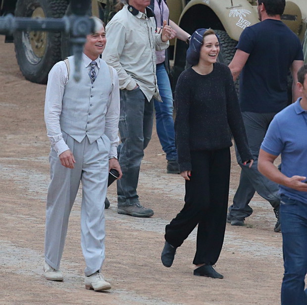 Allied, Brad Pitt i Marion Cotillard