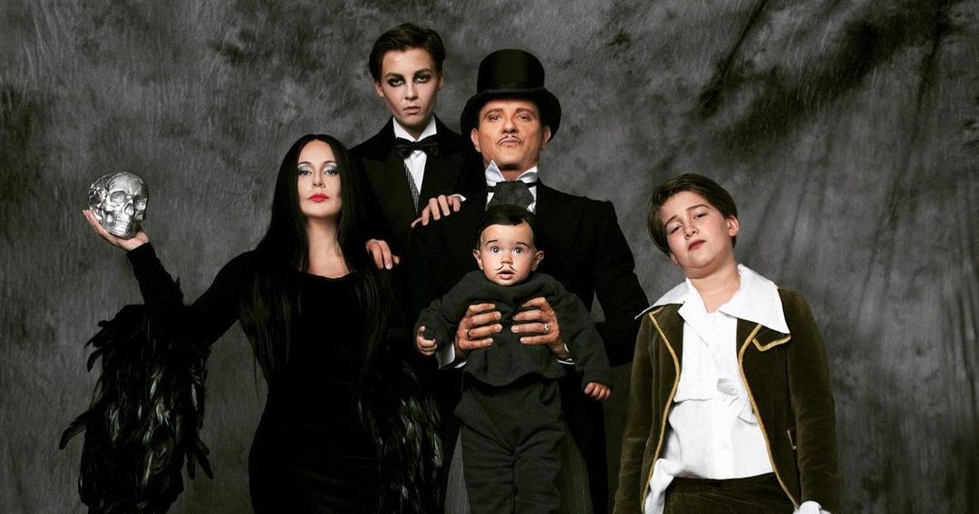 Majdanowie jako rodzina Addamsów