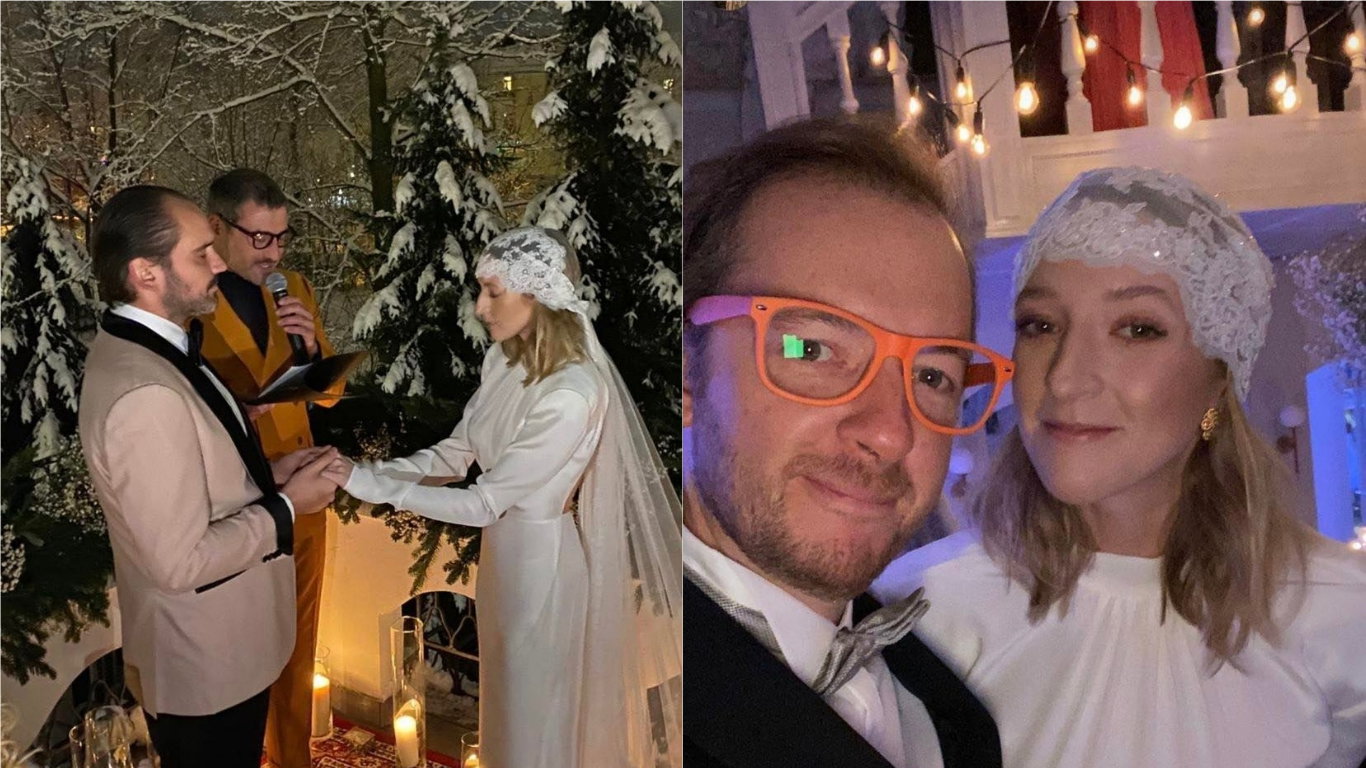 Lara Gessler i Piotr Szeląg wzięli drugi ślub. Na ceremonii w Zakopanem nie zabrakło gwiazd