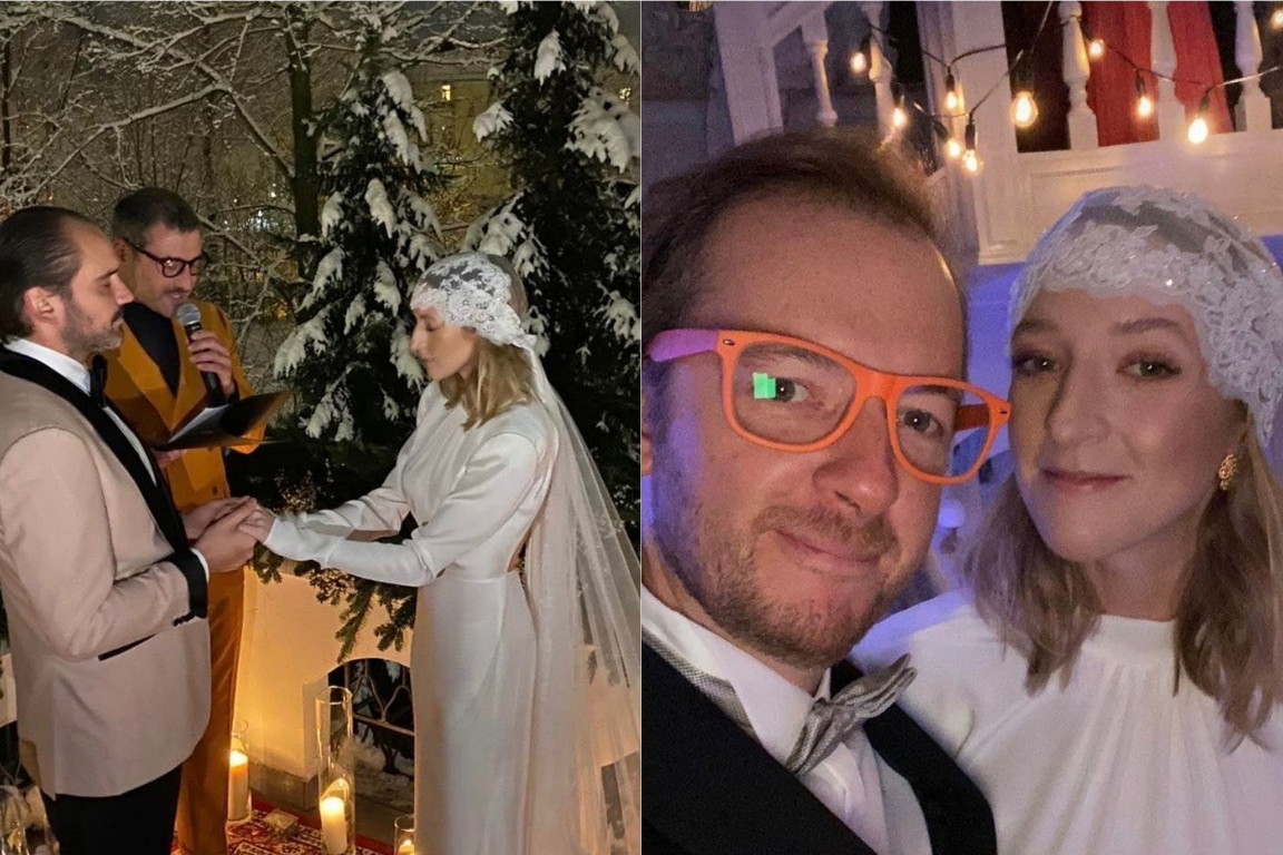 Lara Gessler i Piotr Szeląg wzięli drugi ślub. Na ceremonii w Zakopanem nie zabrakło gwiazd