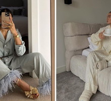 Piżamy zyskały status pełnoprawnego elementu garderoby! Te, które noszą influencerki, są tak piękne, że spokojnie można wyjść w nich na ulicę