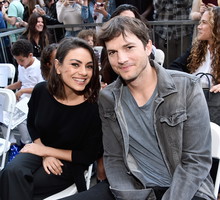 Zoe Saldana Star on Walk of Fame Ceremony