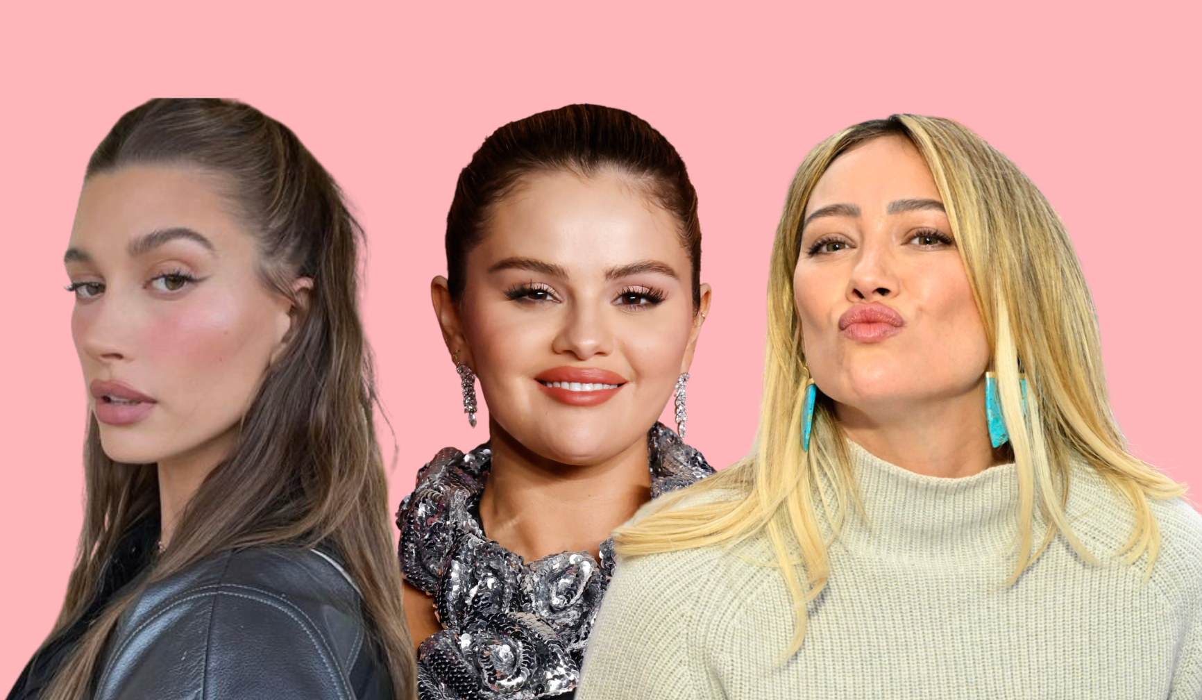 Hailey Bieber, Selena Gomez i Hilary Duff