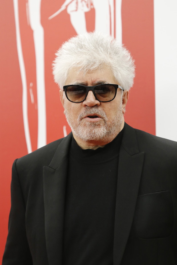 Pedro Almodóvar podczas gali Europejskich Nagród Filmowych