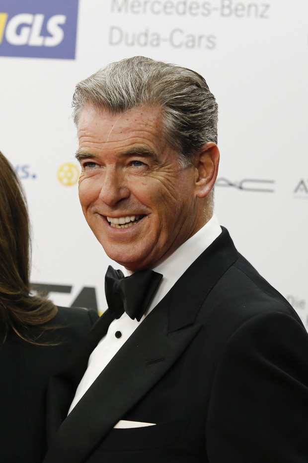 Pierce Brosnan podczas gali Europejskich Nagród Filmowych