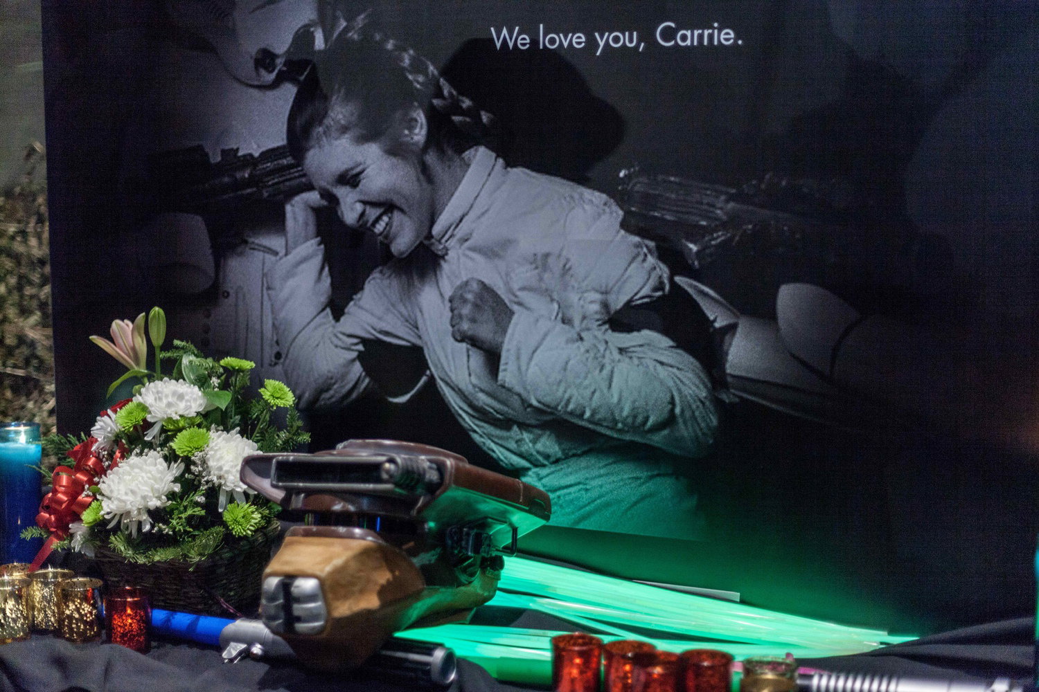 Fani żegnają Carrie Fisher