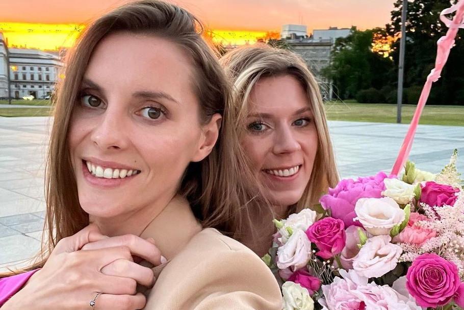 Marta Warchoł i Iwona Widomska
