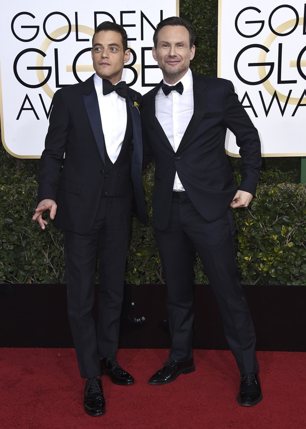 Rami Malek i Christian Slater