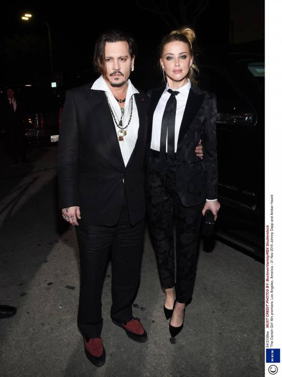 Amber Heard i Johnny Depp