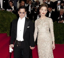 Amber Heard i Johnny Depp