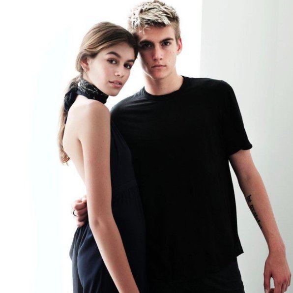 Kaia i Presley Gerber - dzieci Cindy Crawford zaczynają karierę w modelingu