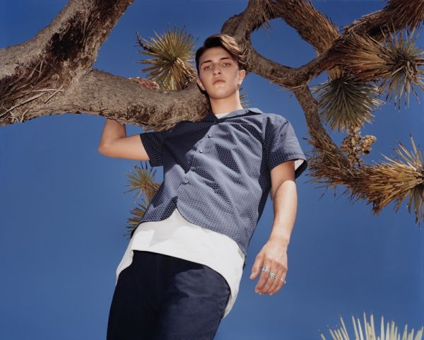 Anwar Hadid x Hugo Boss