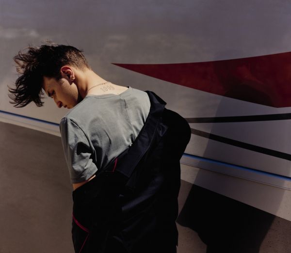 Anwar Hadid x Hugo Boss