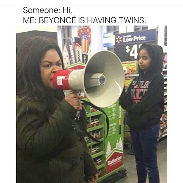 Beyonce w ciąży: @teta_mimi Instagram