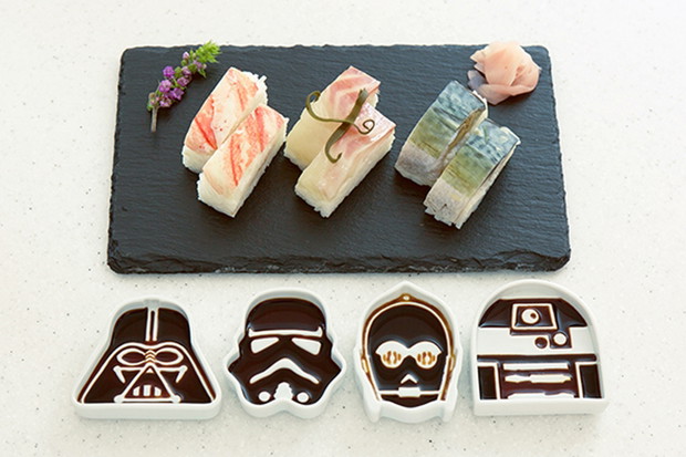 Zestaw do sushi dla miłośników Gwiezdnych Wojen