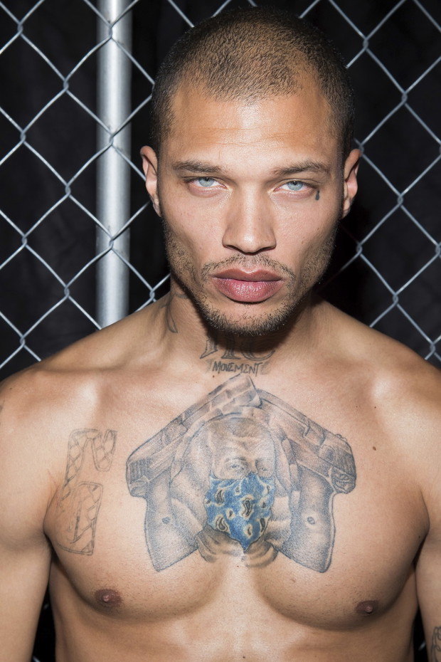 Jeremy Meeks, najprzystojniejszy więzień świata zadebiutował w roli modela