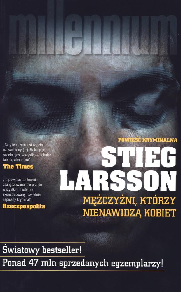 Mężczyźni, którzy nienawidzą kobiet, Larsson Stieg, 50 najlepszych kryminałów (książki)