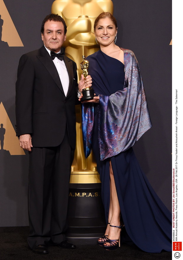 Oscary 2017: Dr Firouz Naderi i Anousheh Ansari z Oscarem za najlepszy film nieanglojęzyczny Klient