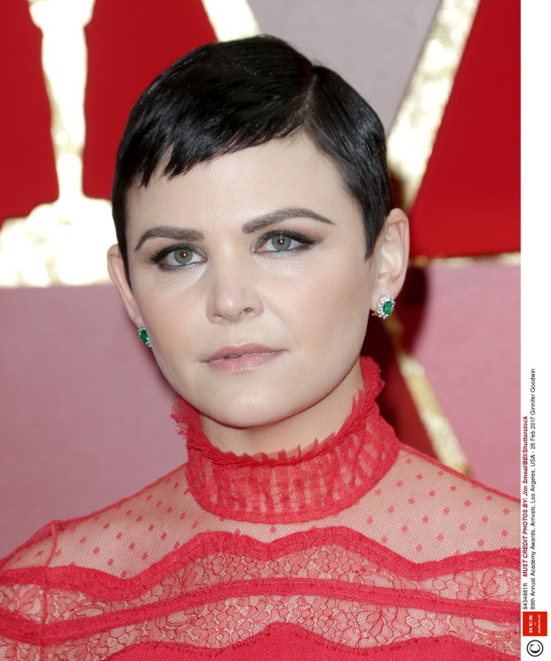 Oscary 2017, fryzury i makijaże: Ginnifer Goodwin