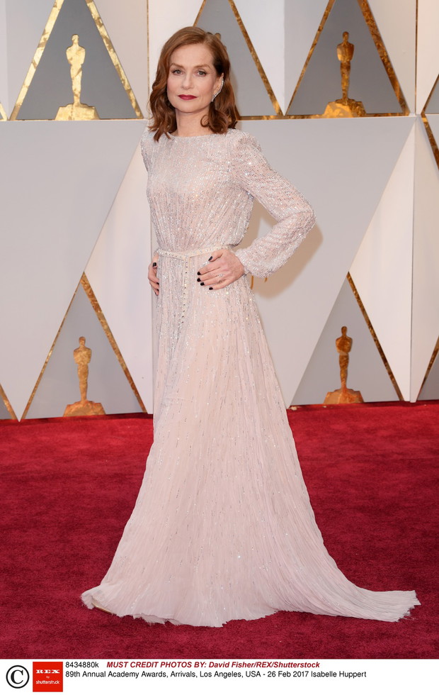 Oscary 2017, stylizacja gwiazd: Isabelle Huppert