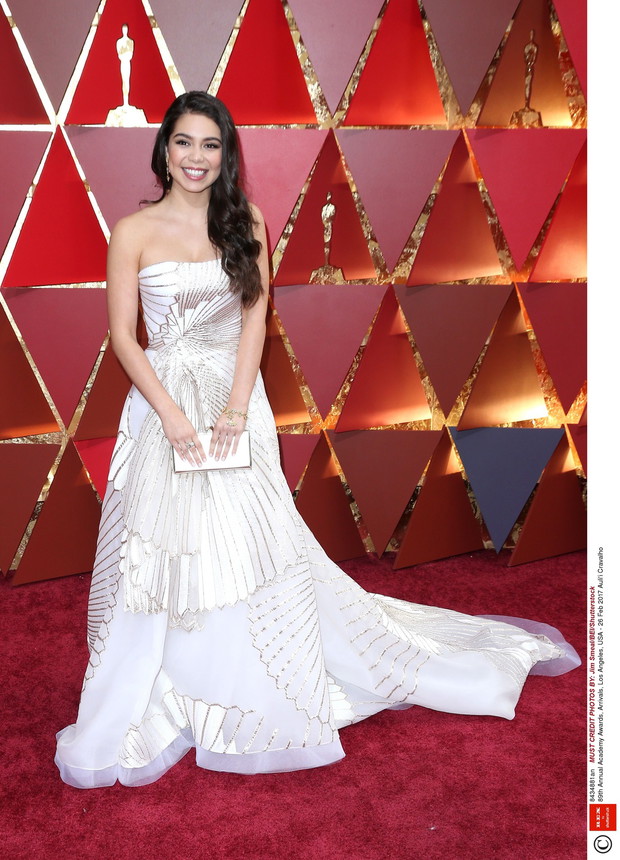 Oscary 2017, stylizacje gwiazd: Auli'i Cravalho