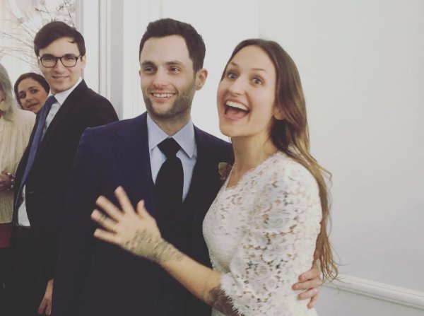 Penn Badgley znany z serialu Plotkara wziął ślub