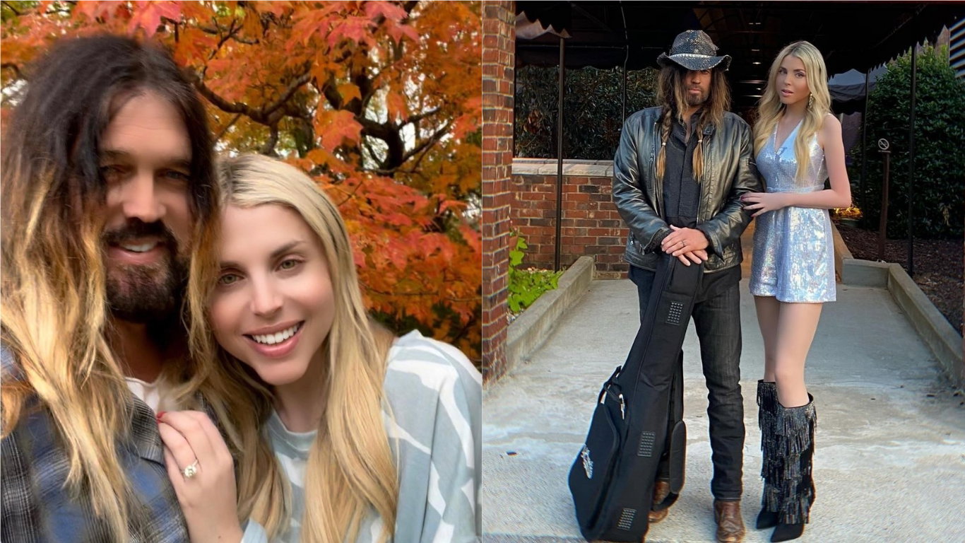Billy Ray Cyrus potwierdził zaręczyny z młodszą o 27 lat partnerką. Poznał ją na planie „Hannah Montana”