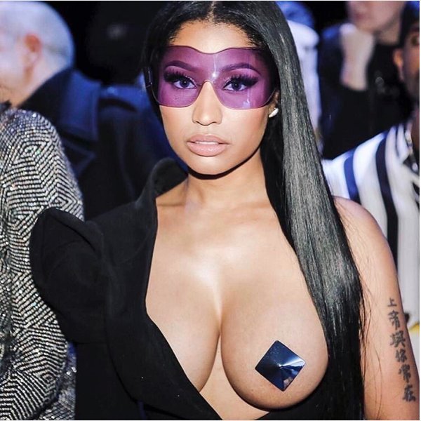 Nicki Minaj, pokaz Haider Ackermann