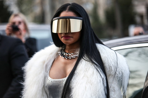Nicki Minaj przed pokazem Ricka Owensa