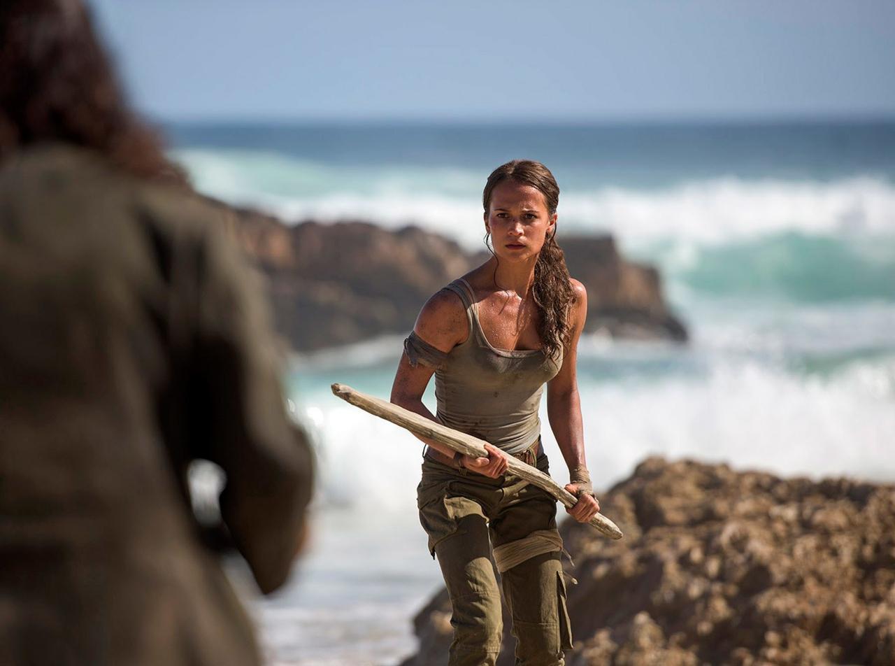 Alicia Vikander jako Lara Croft w filmie "Tomb Raider"