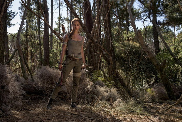 Alicia Vikander jako Lara Croft w filmie Tomb Raider