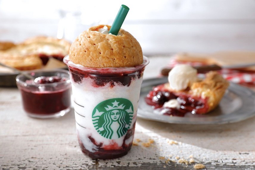American Cherry Pie Frappuccino dostępne w kawiarniach Starbucks w Japonii!