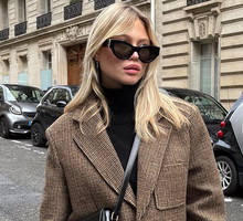 Jak nosić golf zimą? Fashionistki z Instagrama prezentują 6 trików stylizacyjnych, dzięki którym można eksperymentować przez cały sezon