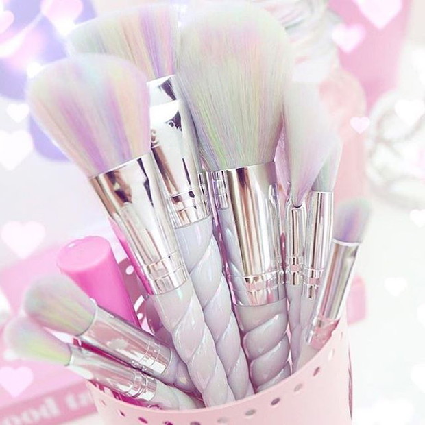 Pędzle jednorożce Unicorn Lashes