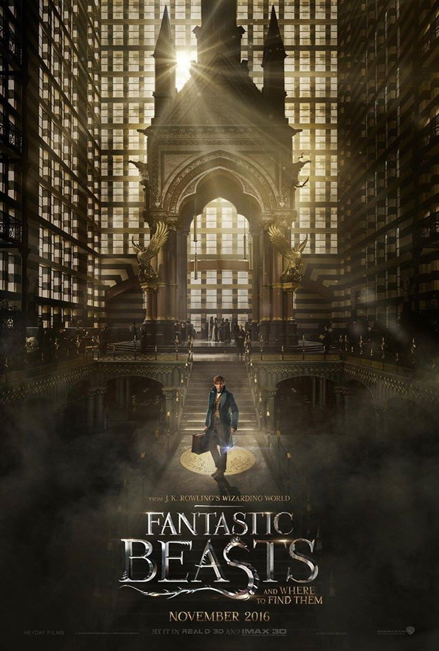 Polski plakat filmu „Fantastyczne zwierzęta i jak je znaleźć”