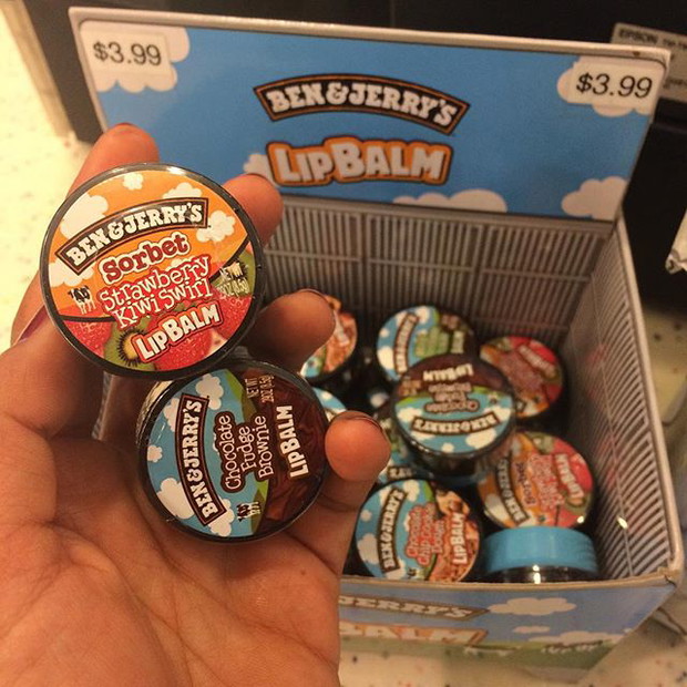 Balsamy do ust o smaku lodów Ben & Jerry's