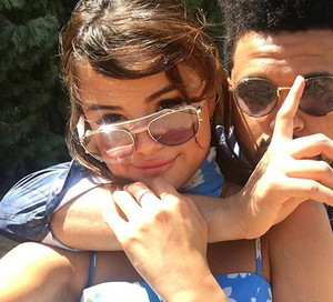 Selana Gomez i The Weeknd na festiwalu Coachella 2017
