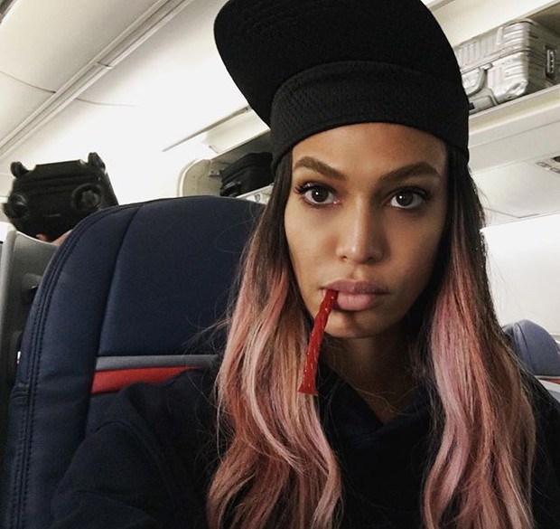 Joan Smalls na festiwalu Coachella 2017