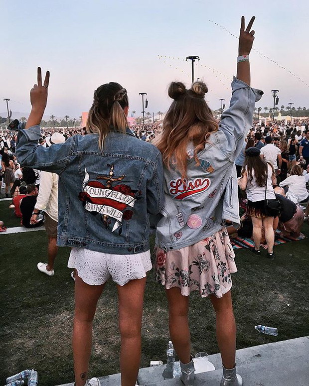 Lisa Hamilton na festiwalu Coachella 2017