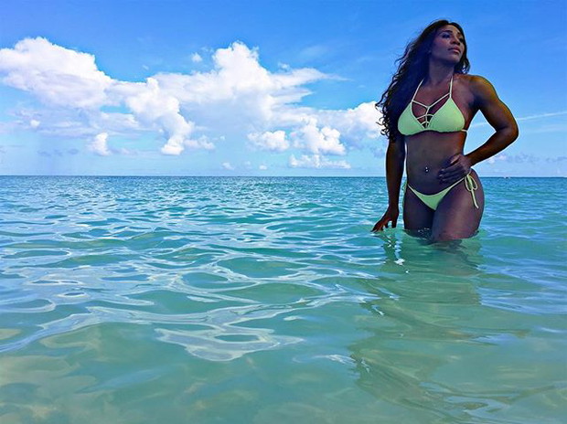 Serena Williams na wakacjach z Alexisem Ohanianem