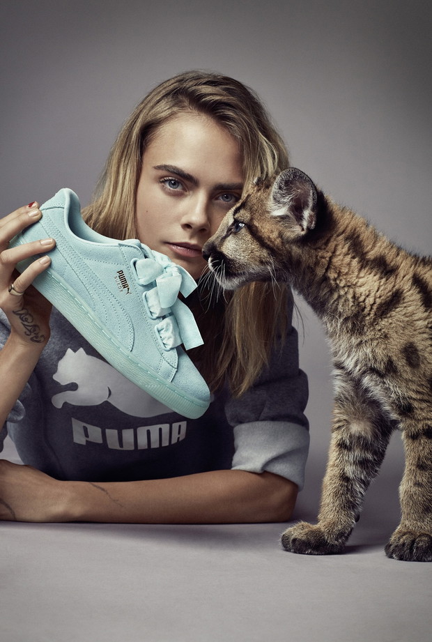 Cara Delevingne w kampanii Puma