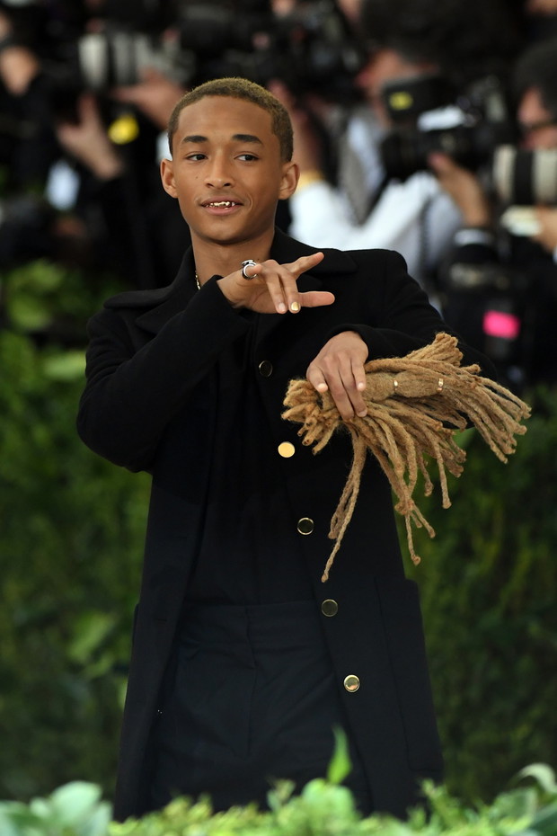Jaden Smith przyszedł w towarzystwie swoich włosów