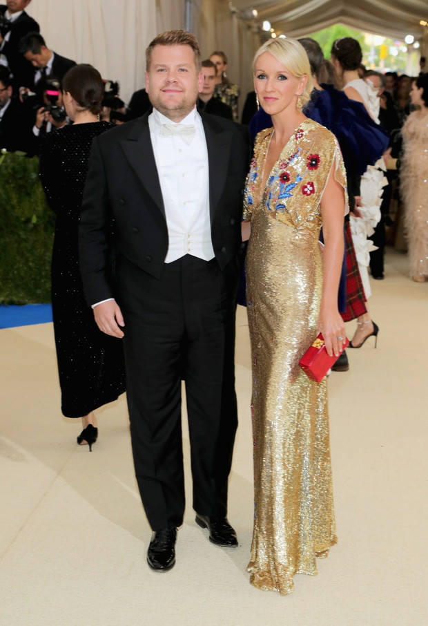 James Corden i Julia Carey
