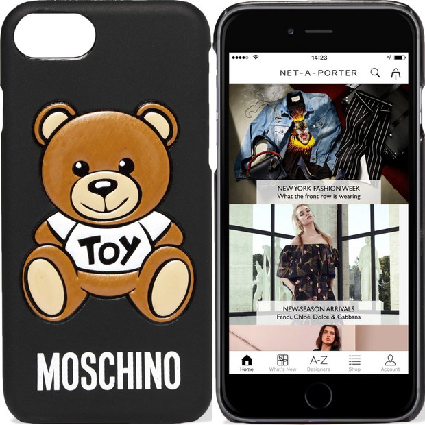 Etui na telefon dla wiecznych dzieciaków. Moschino, 210 zł.